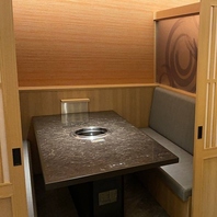 個室でプライベート感演出♪#忘年会#新年会#焼肉#九条