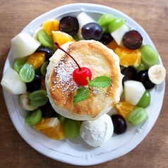 フルーツ×フルーツパンケーキ