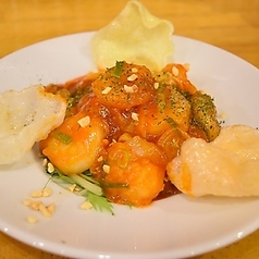 プリプリ海老のチリソース炒め