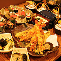 自慢の料理を贅沢に堪能するコースがおすすめ！