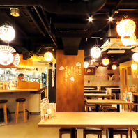 活気のある店内♪