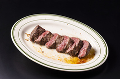 牛ヒレの薪焼き