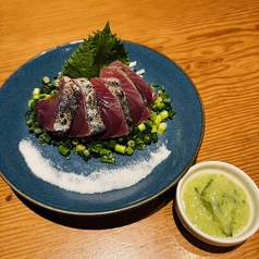 カツオのお刺身