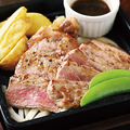 料理メニュー写真&nbsp;能登牛鉄板ステーキ