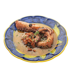 ポルポアッラルチアーナ 蛸のトマト煮込み