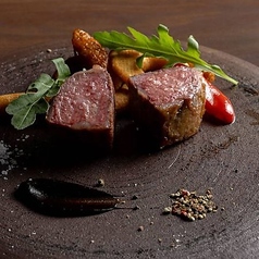 A5等級 黒毛和牛のステーキ
