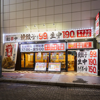 すすきの交差点すぐの好立地。