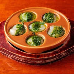 黒ミル貝の香草バター焼き