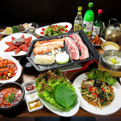 韓国料理 釜めし大統領のコース写真