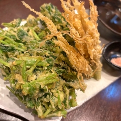 仙台せりの香味天ぷら