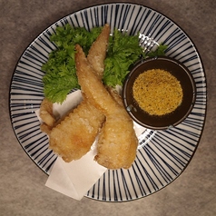 大山鶏手羽から秘伝のスパイス添え