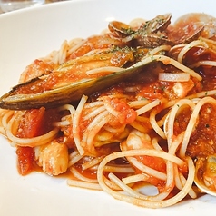 ムール貝と海の幸のペスカトーレ