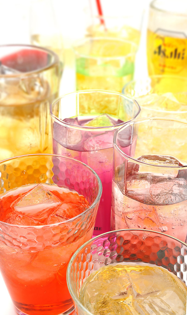 飲み物充実飲み放題￥1480♪生ビールから果実酒、ワインまで豊富なラインナップ