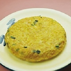 スペインオムレツ　メルルーサとタマネギ入り