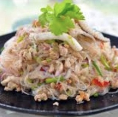 春雨サラダ(豚肉、エビ、イカ)