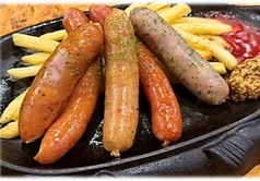 ソーセージの5種盛り合わせ≪フライドポテト付き≫