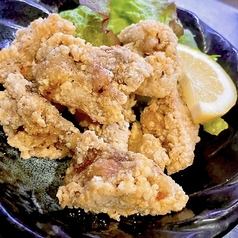 鴨もも肉のカラアゲ