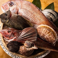 当店自慢の50種以上の魚介◎