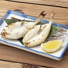 河豚一夜干し/海老アヒージョ　各