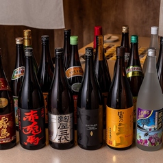 定番ビール、カクテル、焼酎日本酒etc　種類豊富♪