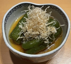 ピーマンの揚げびたし