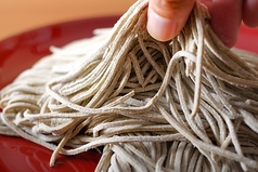 コシが強く香りのいい蕎麦