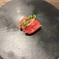 リブロース（芽ネギ）寿司