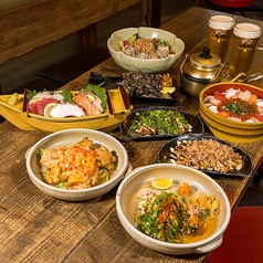 蛸焼き 炉ばた 満家のコース写真