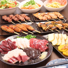 炭火やきとり鶏彩 小作店のコース写真