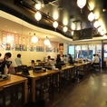 居心地の良いテーブル席