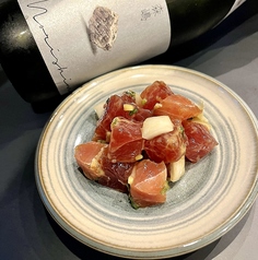 まるでハワイ！マグロとマカダミアのポケ