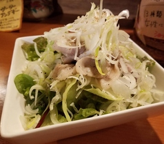 琉香豚のねぎサラダ