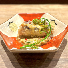 鯛の奈良西京蒸し クリームソース