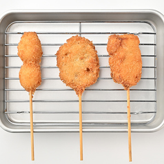 おまかせ串揚げ3種盛り