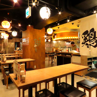 ●活気ある店内では元気な店員がお迎え致します！