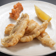 旬の魚貝のおすすめ料理は日替わり料理としてご提供！