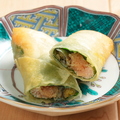 料理メニュー写真 ししゃもと明太子の春巻き