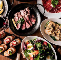 スペイン料理 メルカド デル プエルトのコース写真