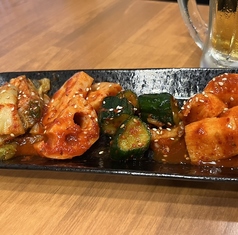 今日のキムチ盛合せ　四種盛