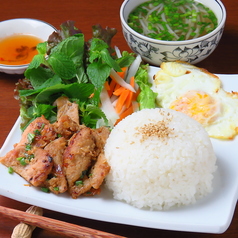 豚肉焼きご飯セット/チェー