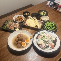 天ぷらおでん 天でんのコース写真
