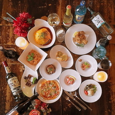 PrivateDining&BarRoom12 ルームのコース写真