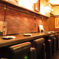カウンター席もご用意有り♪