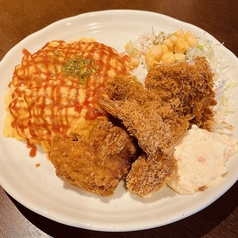 オムプレート(スープ付き)