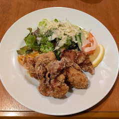 からあげ定食 ランチタイム ごはん・みそ汁付