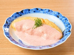 明太チーズオムレツ/半熟玉子の揚げ出しイクラ鬼おろし 各