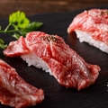 料理メニュー写真 ○飛騨牛三貫炙り