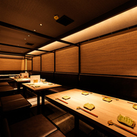 総席数《90席》明るく広々とした和モダンな空間♪