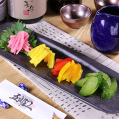 漬物の盛り合わせ