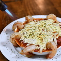 料理メニュー写真&nbsp;《トマトベース》シュリンプまみれのチーズボルケーノパスタ